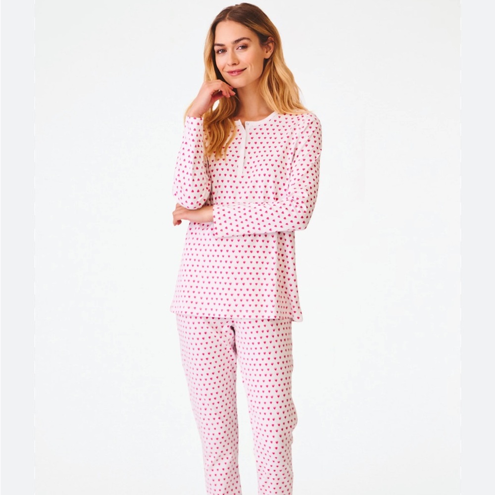 Roller Rabbit Pink Heart Pajamas